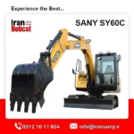 مینی بیل مکانیکی سانی مدل SANY SY60C
