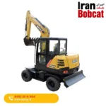 خرید مینی بیل مکانیکی سانی SY65W چرخ لاستیکی