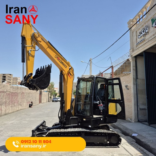 قبل از خرید مینی بیل، این نکات را بدانید تا ضرر نکنید 1 مینی بیل سانی ۶۰ | مینی بیل مکانیکی SANY SY60C