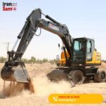 فروش بیل لاستیکی فوریوز 15 تن Foruse R155W ایران سانی |انواع بیل مکانیکی موجود در ایران